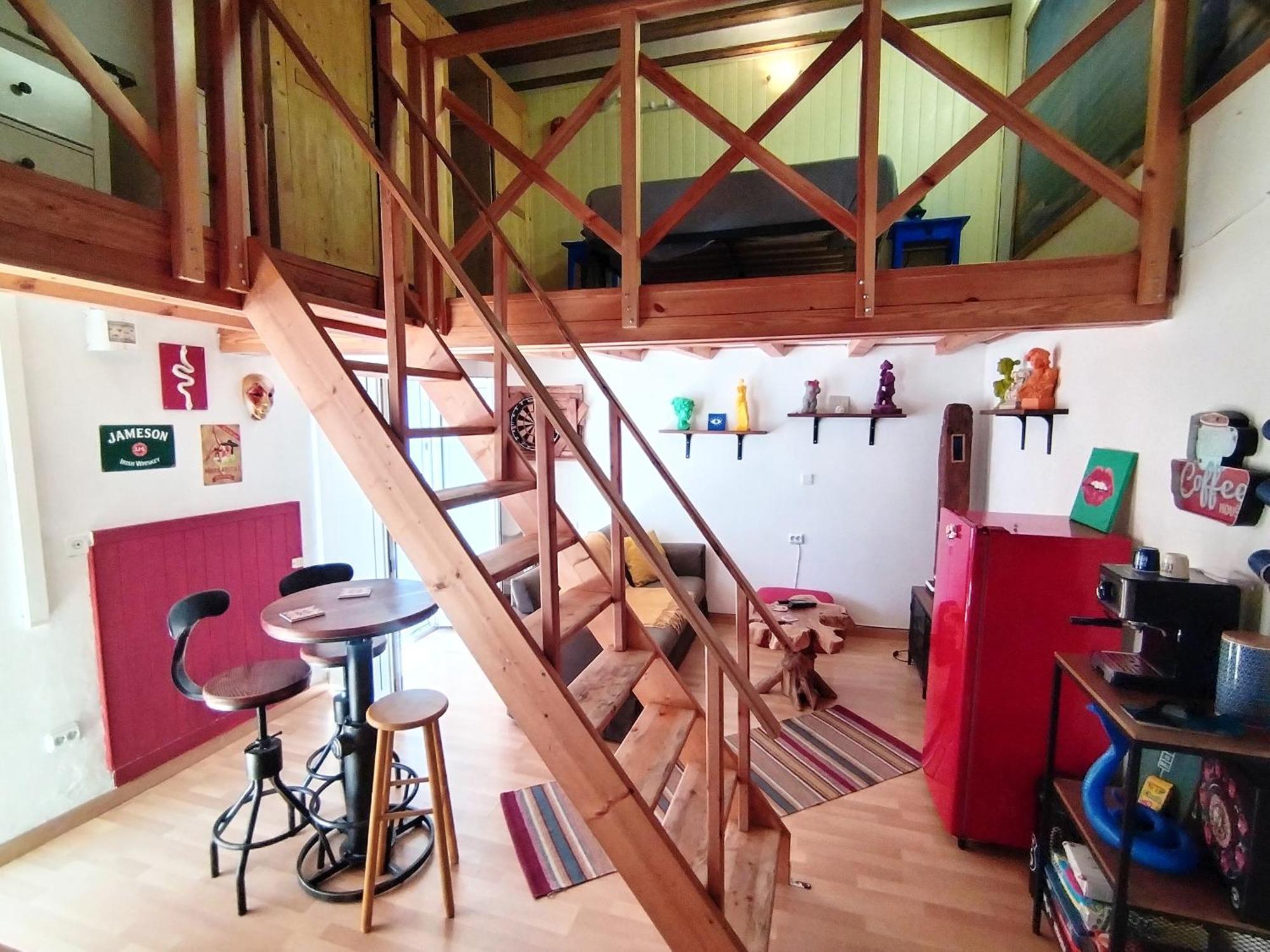 Loft In Traditional Casa Patio Apartamento *
