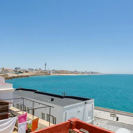 Loft In Traditional Casa Patio Cádiz Exterior foto